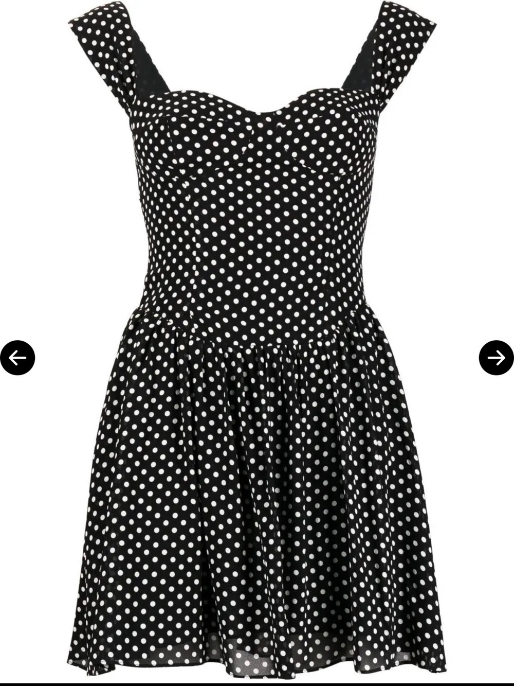 Reformation Taiga Polka Dot Dress - Picture 2 of 4